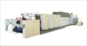 Full-size A offset printing press