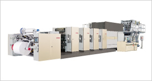 B Vertical half-size offset printing press