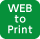 WEB to Print